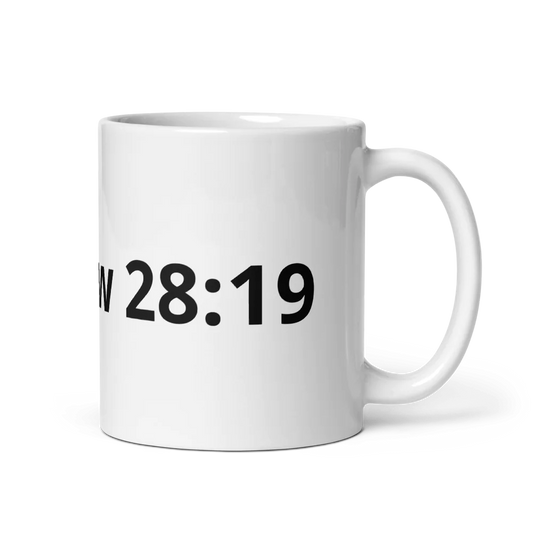 Matthew 28:19 Mug